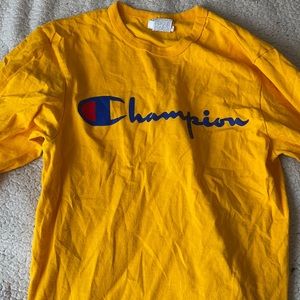 Yellow champion long sleeve